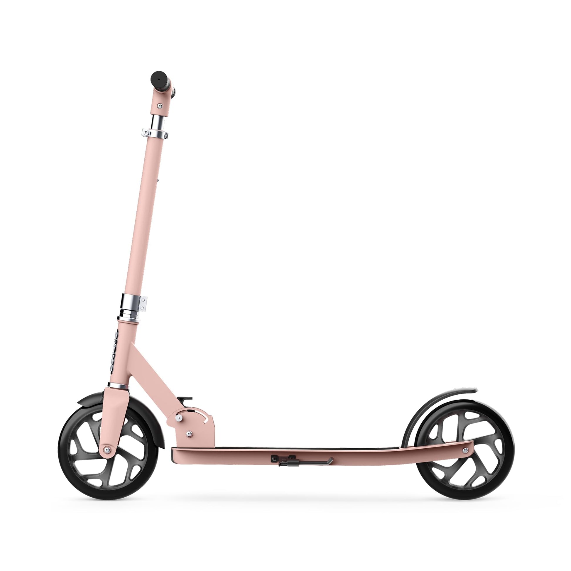 Jetson Jupiter Jumbo 2-Wheel Kick Scooter, Sturdy Wide Deck, Height Adjustable Handlebar, Rear Brake, Easy-Folding Mechanism, 8 inch wheels